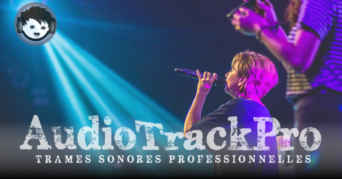 Recording studio interior for AudioTrack Pro